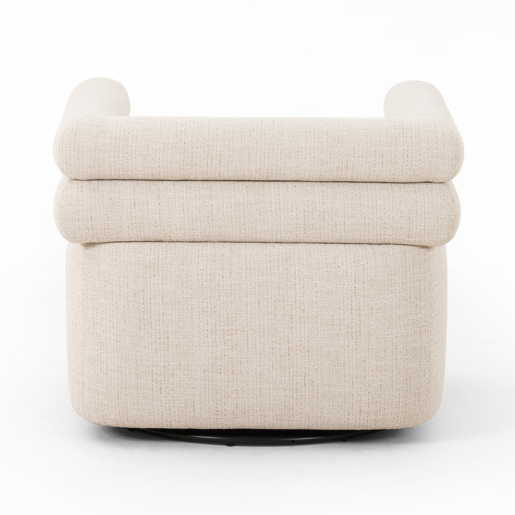 Evie Swivel Chair - Hampton Cream