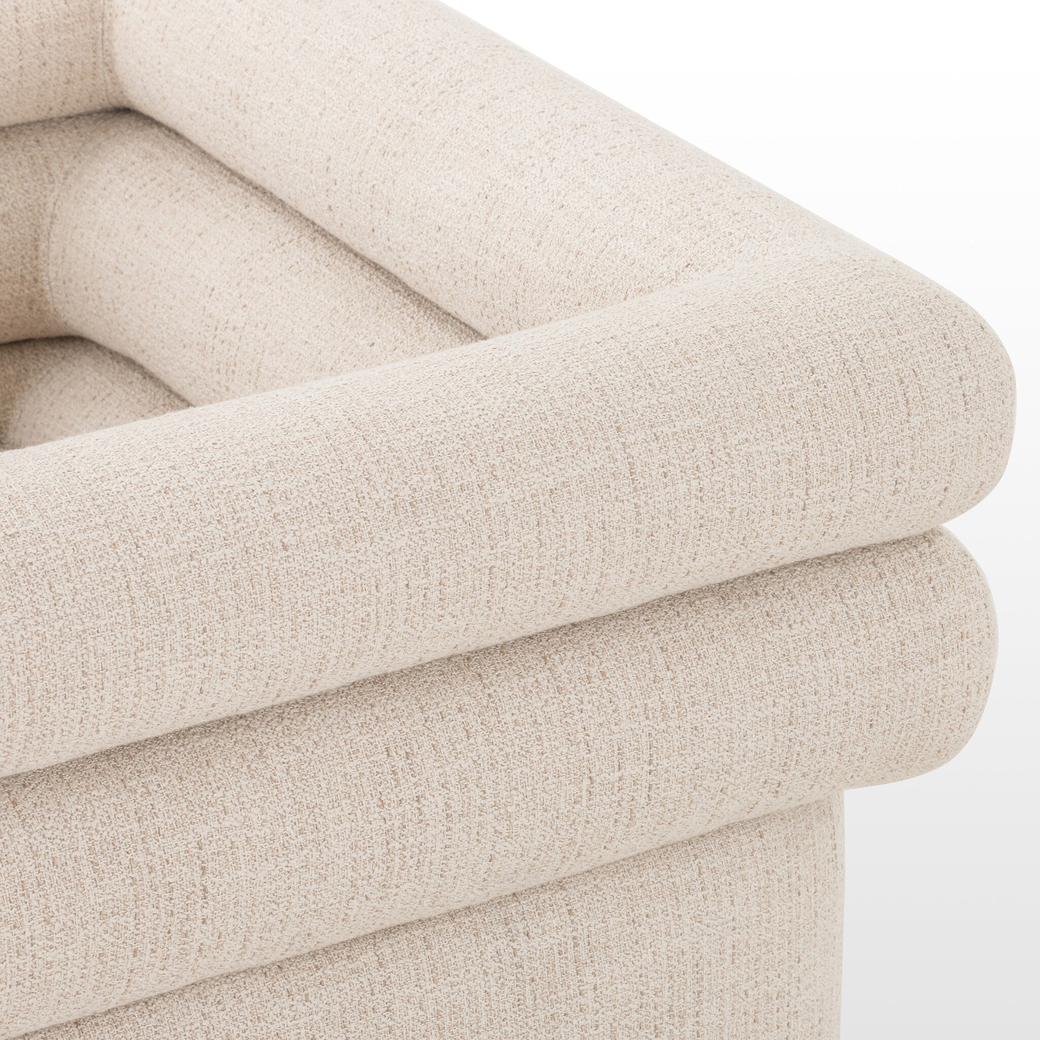 Evie Swivel Chair - Hampton Cream