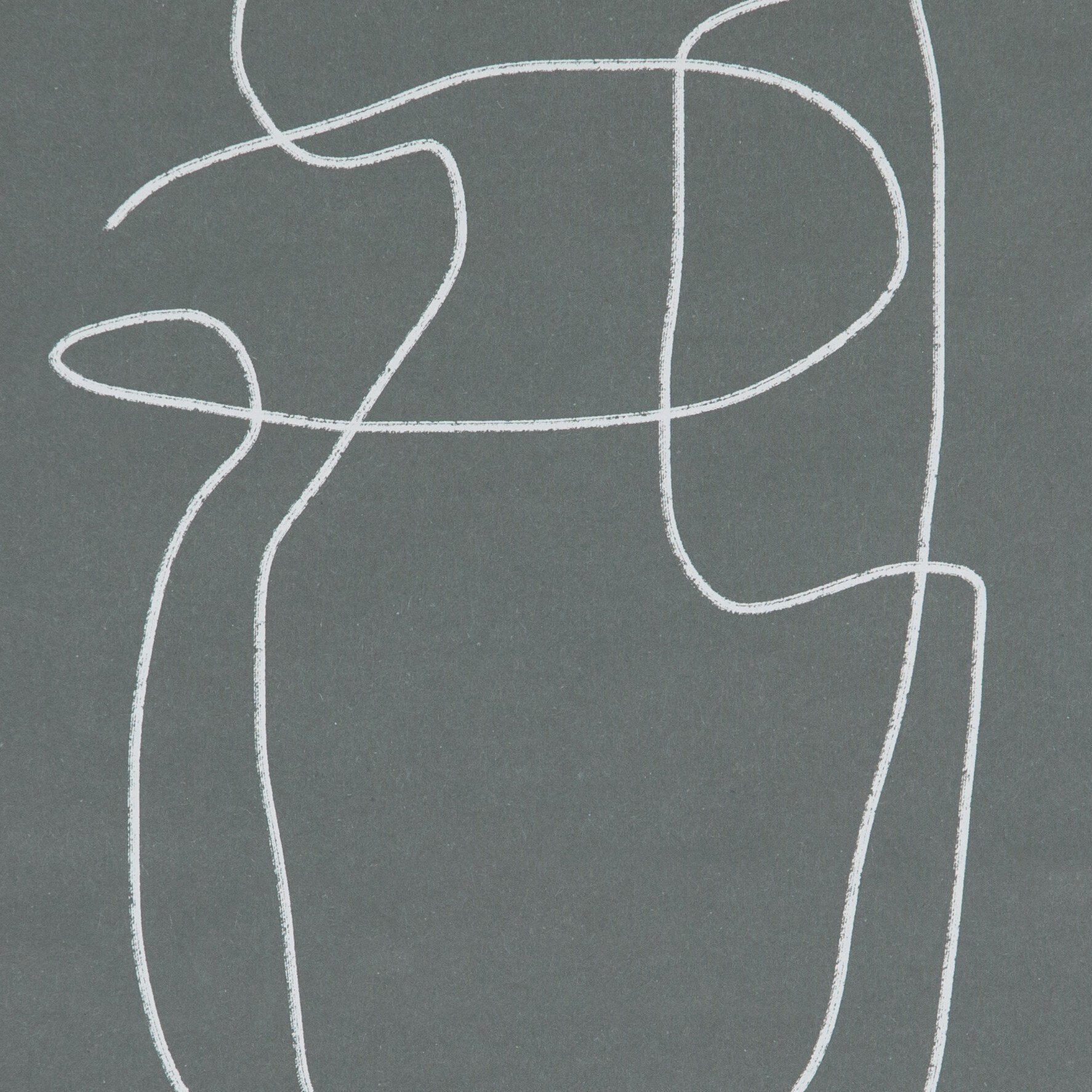 Line Abstract 2 by Dan Hobday - Natural Maple Floater