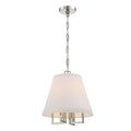 Libby Langdon Westwood 13.5'' Polished Nickel Chandelier