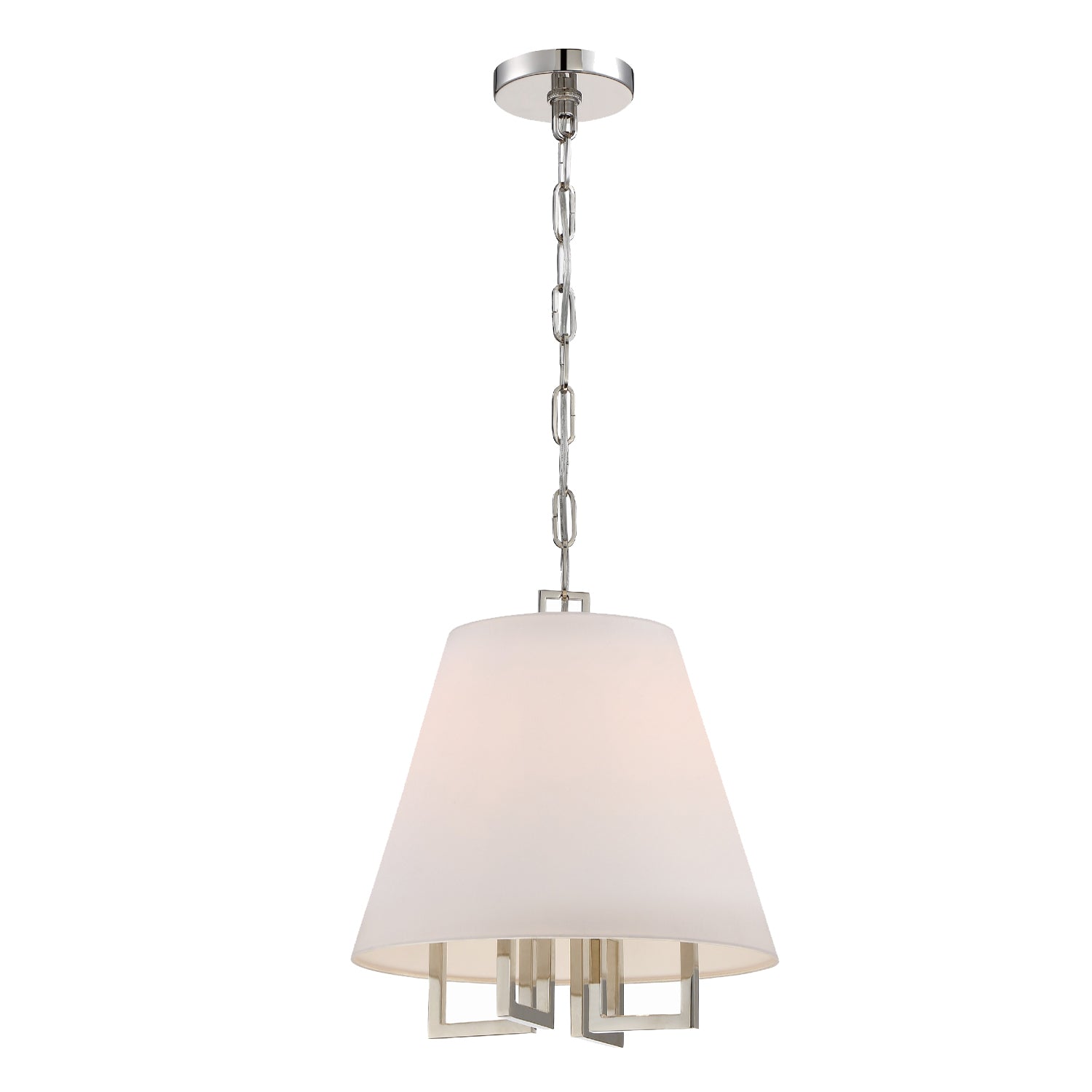Libby Langdon Westwood 13.5'' Polished Nickel Chandelier