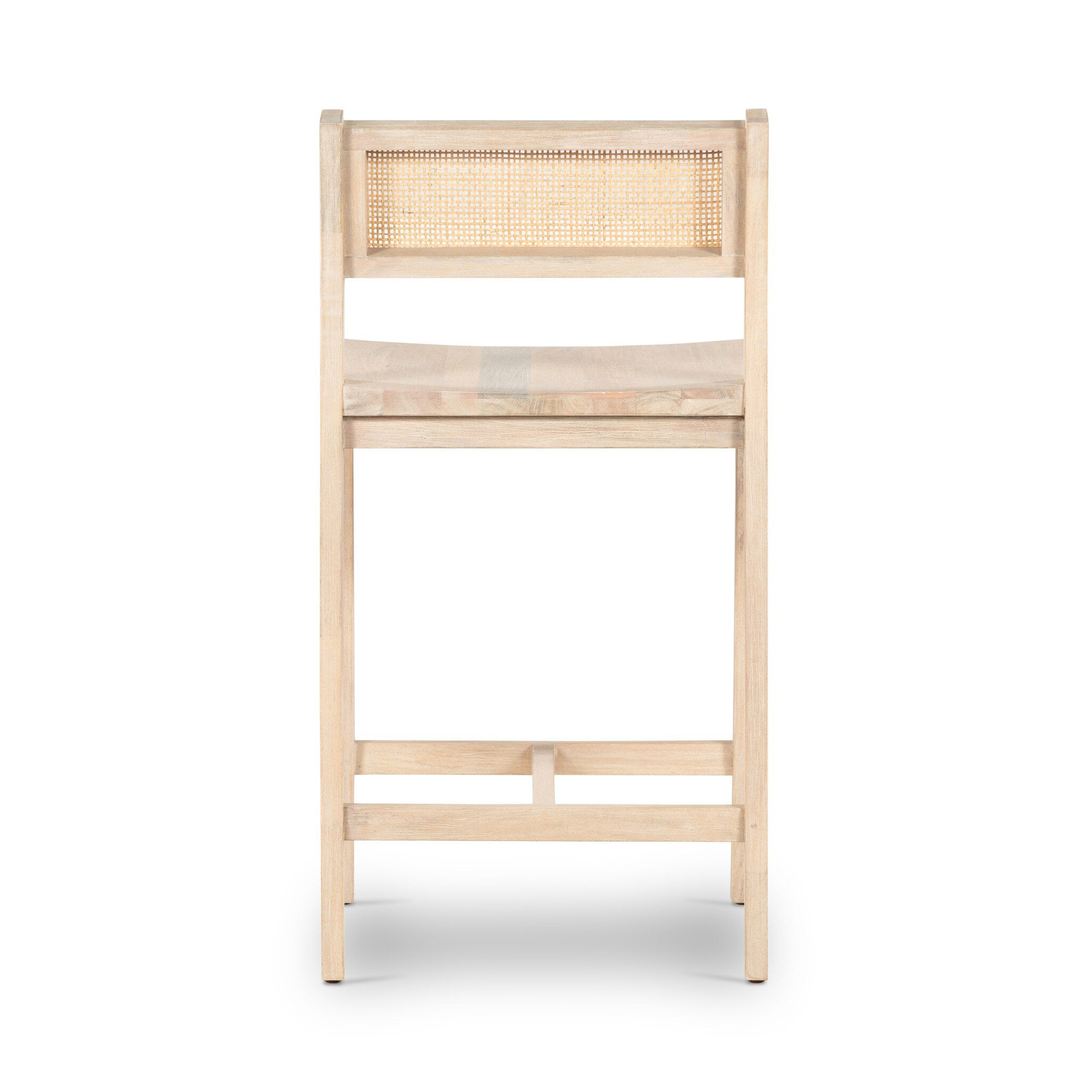 Clarita Counter Stool - White Wash Mango