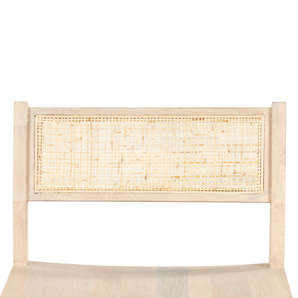 Clarita Counter Stool - White Wash Mango