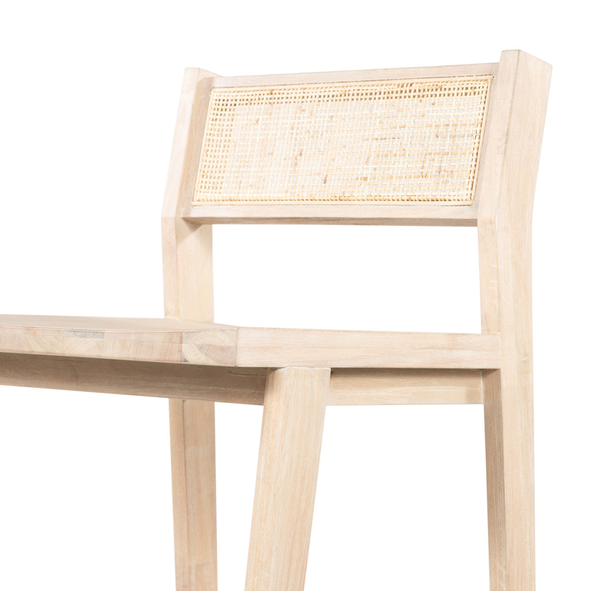 Clarita Counter Stool - White Wash Mango