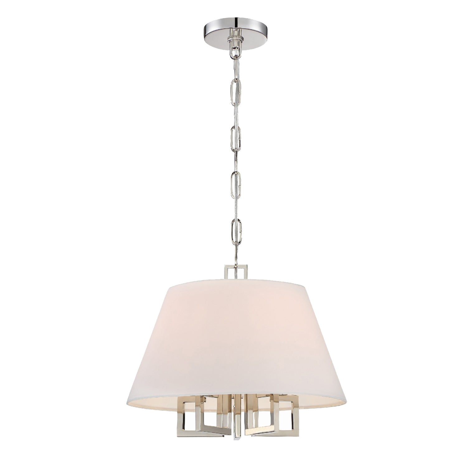 Libby Langdon Westwood 16'' Polished Nickel Chandelier