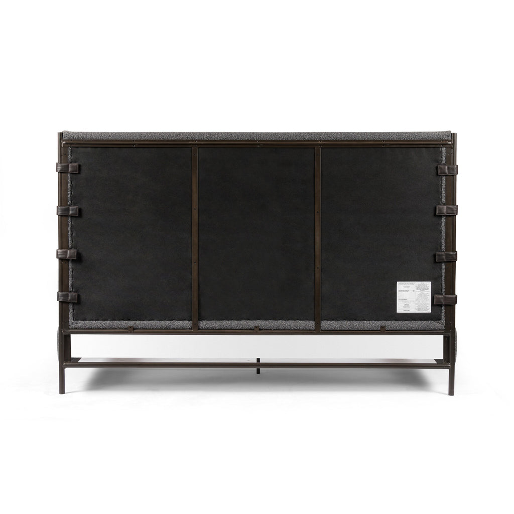 Anderson Bed - Knoll Charcoal | King