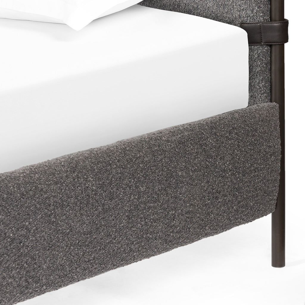 Anderson Bed - Knoll Charcoal | King
