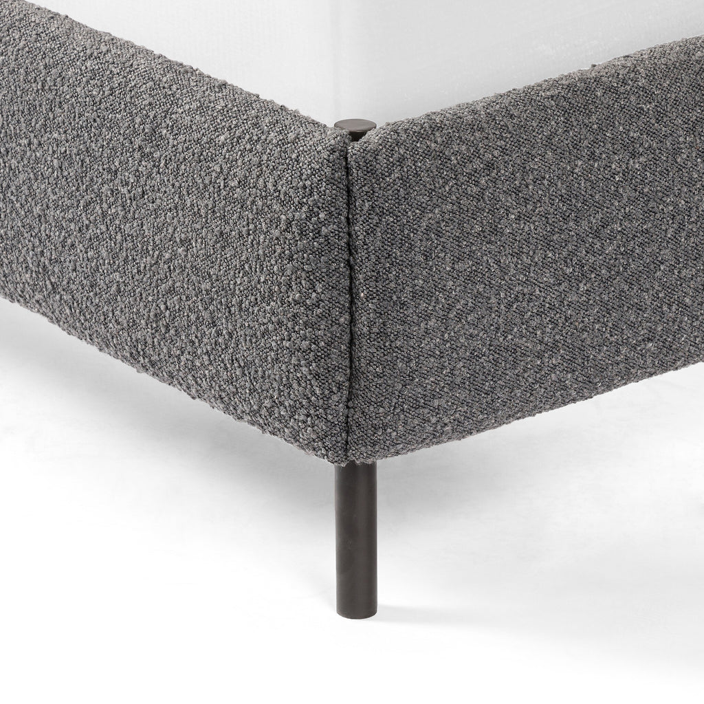 Anderson Bed - Knoll Charcoal | King