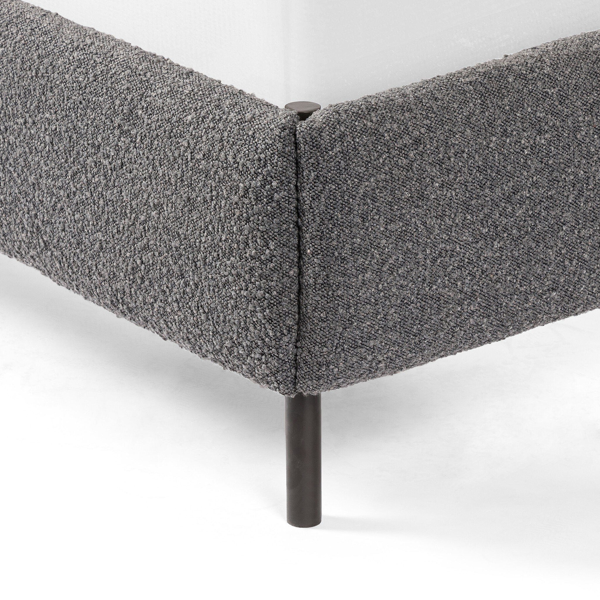 Anderson Bed - Knoll Charcoal | King