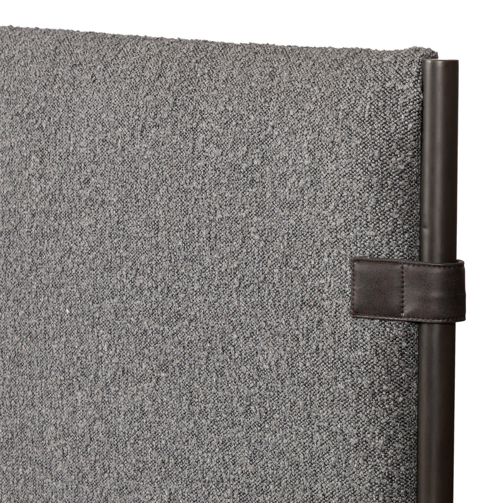 Anderson Bed - Knoll Charcoal | King