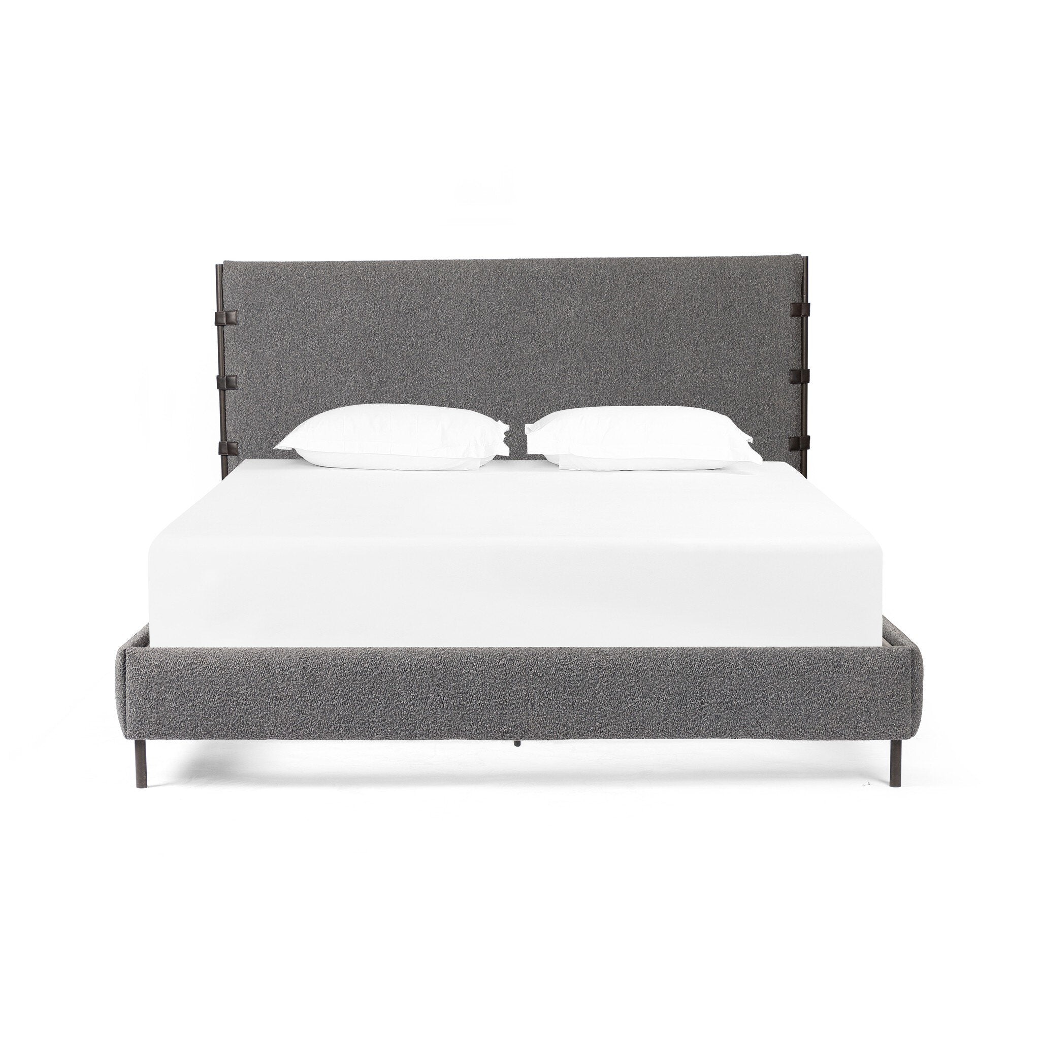 Anderson Bed - Knoll Charcoal | King