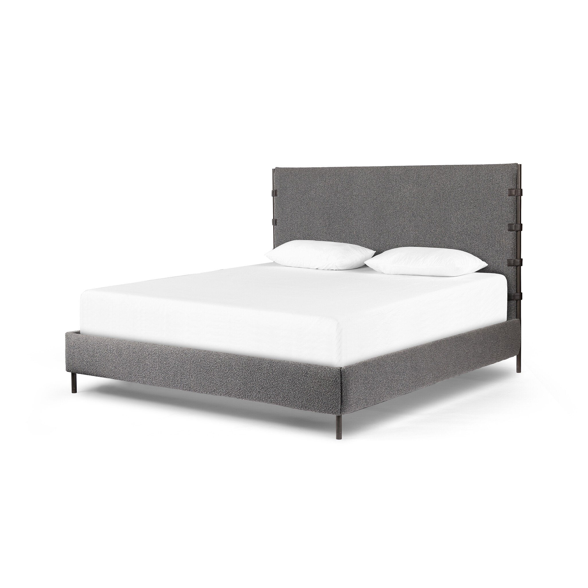 Anderson Bed - Knoll Charcoal | King