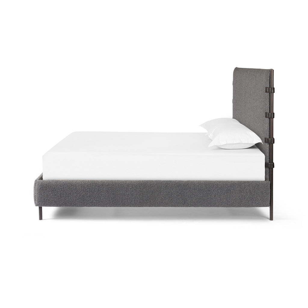 Anderson Bed - Knoll Charcoal | King