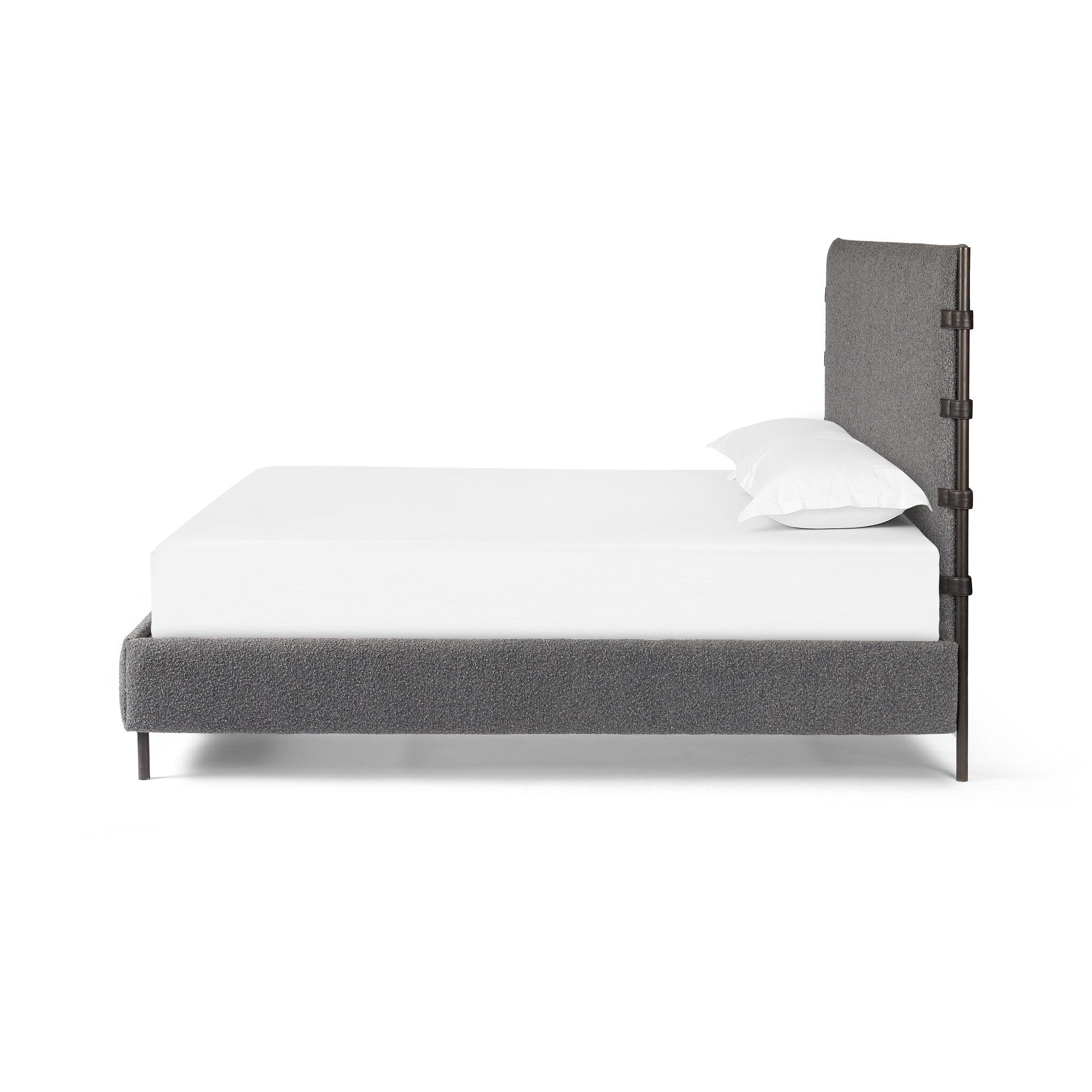 Anderson Bed - Knoll Charcoal | King