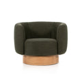 Calista Swivel Chair - Atlantis Moss