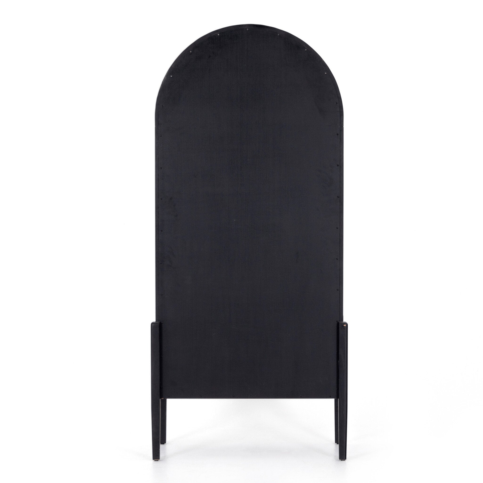 Tolle Cabinet - Drifted Matte Black Veneer