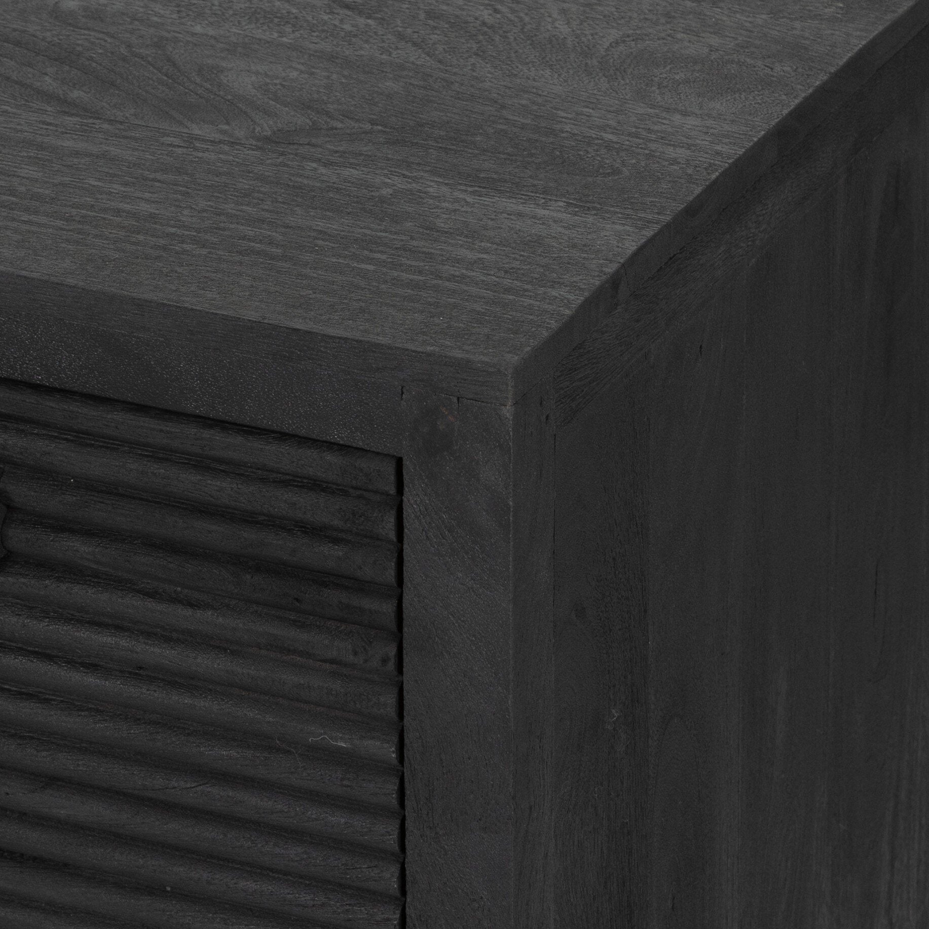 Lorne Media Console - Dark Totem Mango Solid