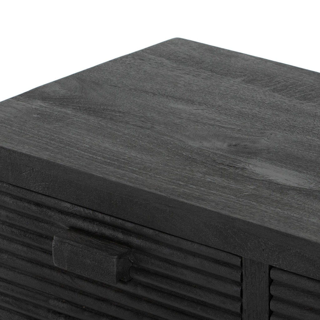 Lorne Media Console - Dark Totem Mango Solid