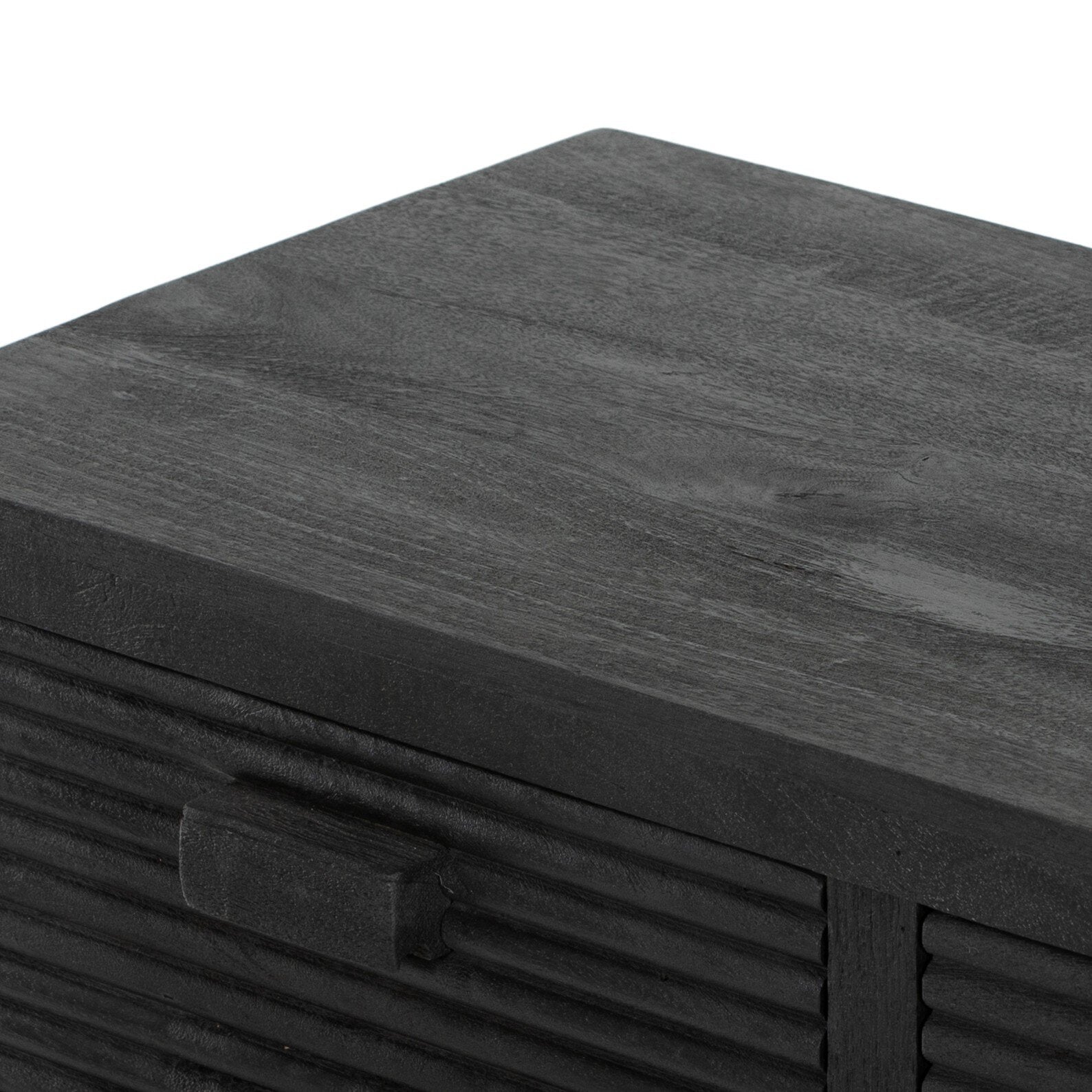 Lorne Media Console - Dark Totem Mango Solid