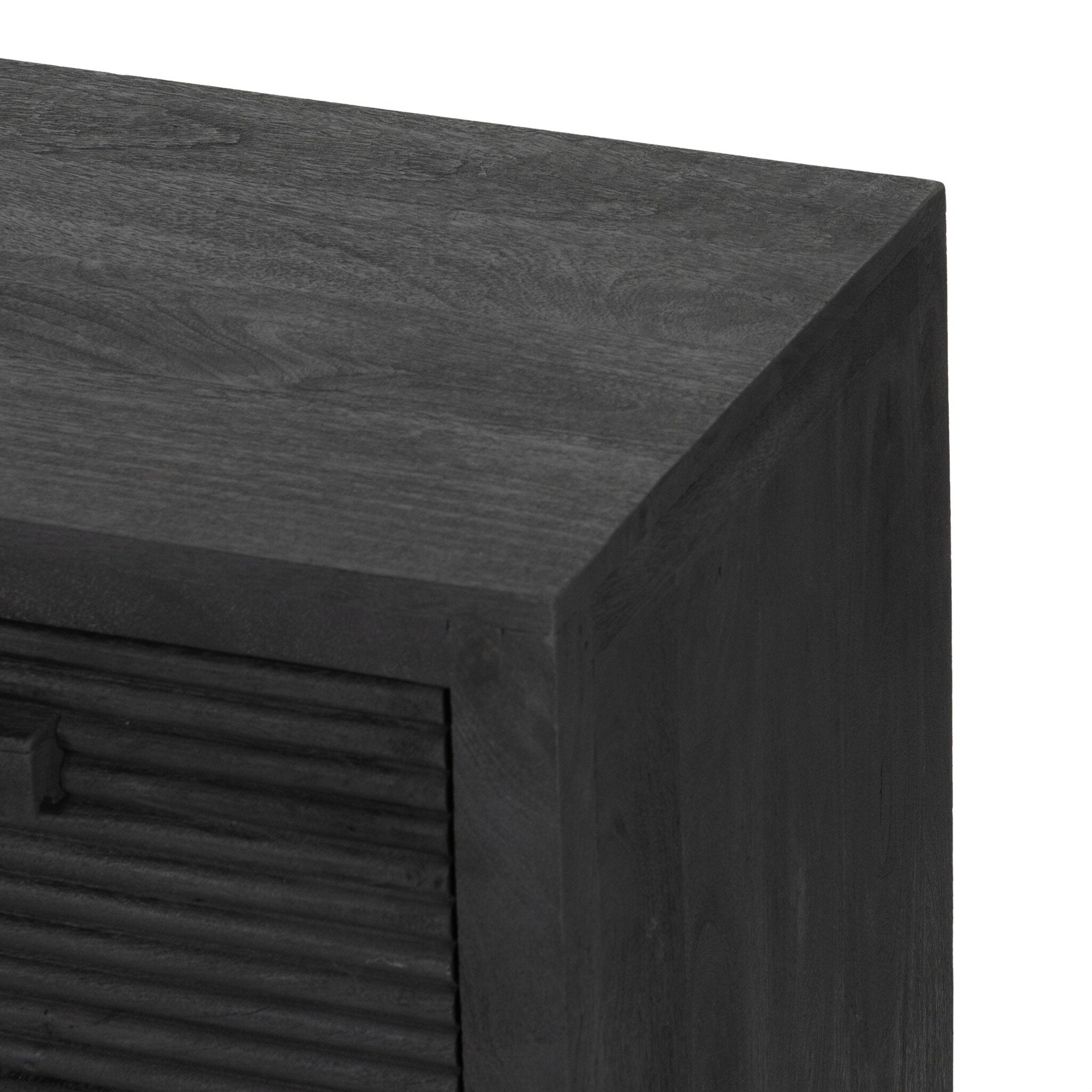 Lorne Media Console - Dark Totem Mango Solid