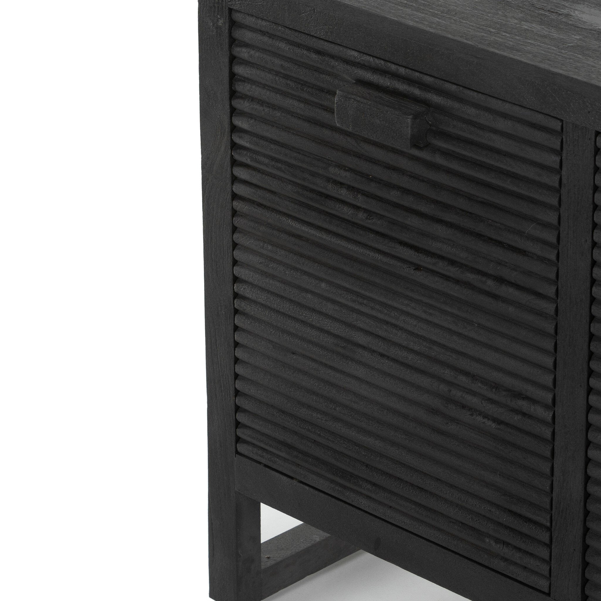 Lorne Media Console - Dark Totem Mango Solid