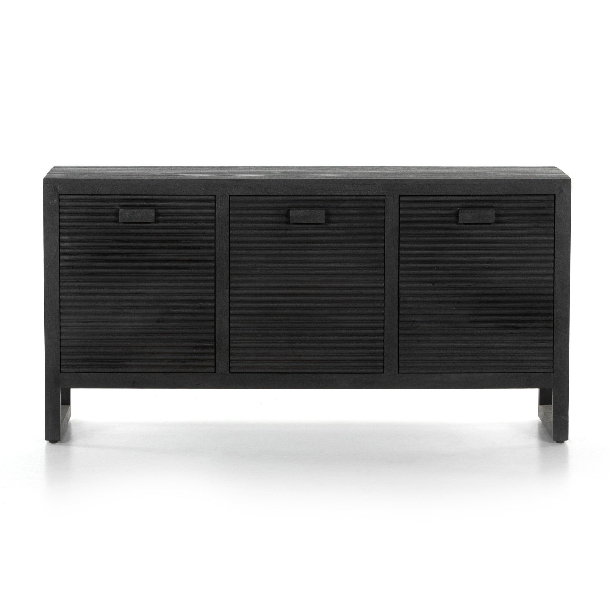 Lorne Media Console - Dark Totem Mango Solid