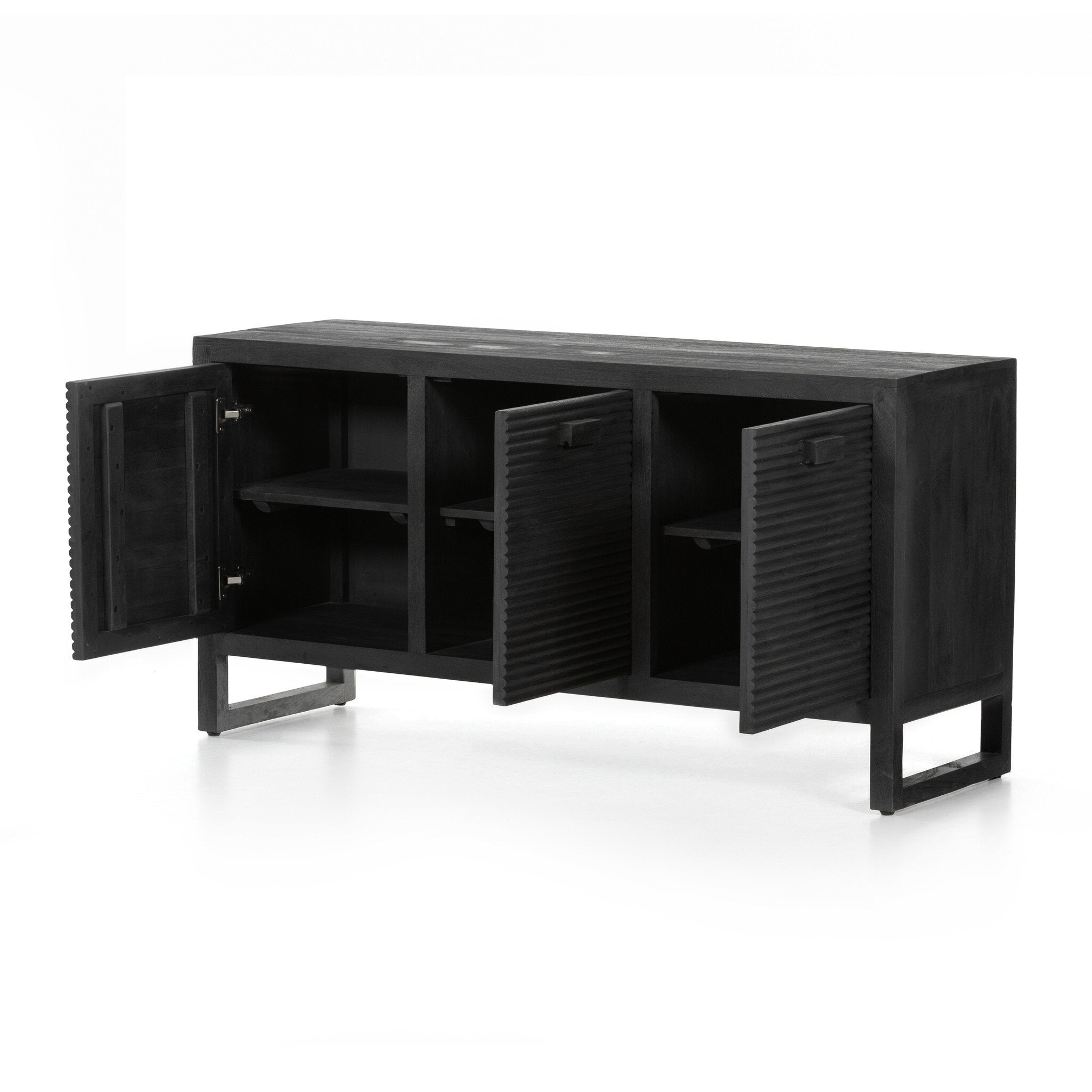 Lorne Media Console - Dark Totem Mango Solid