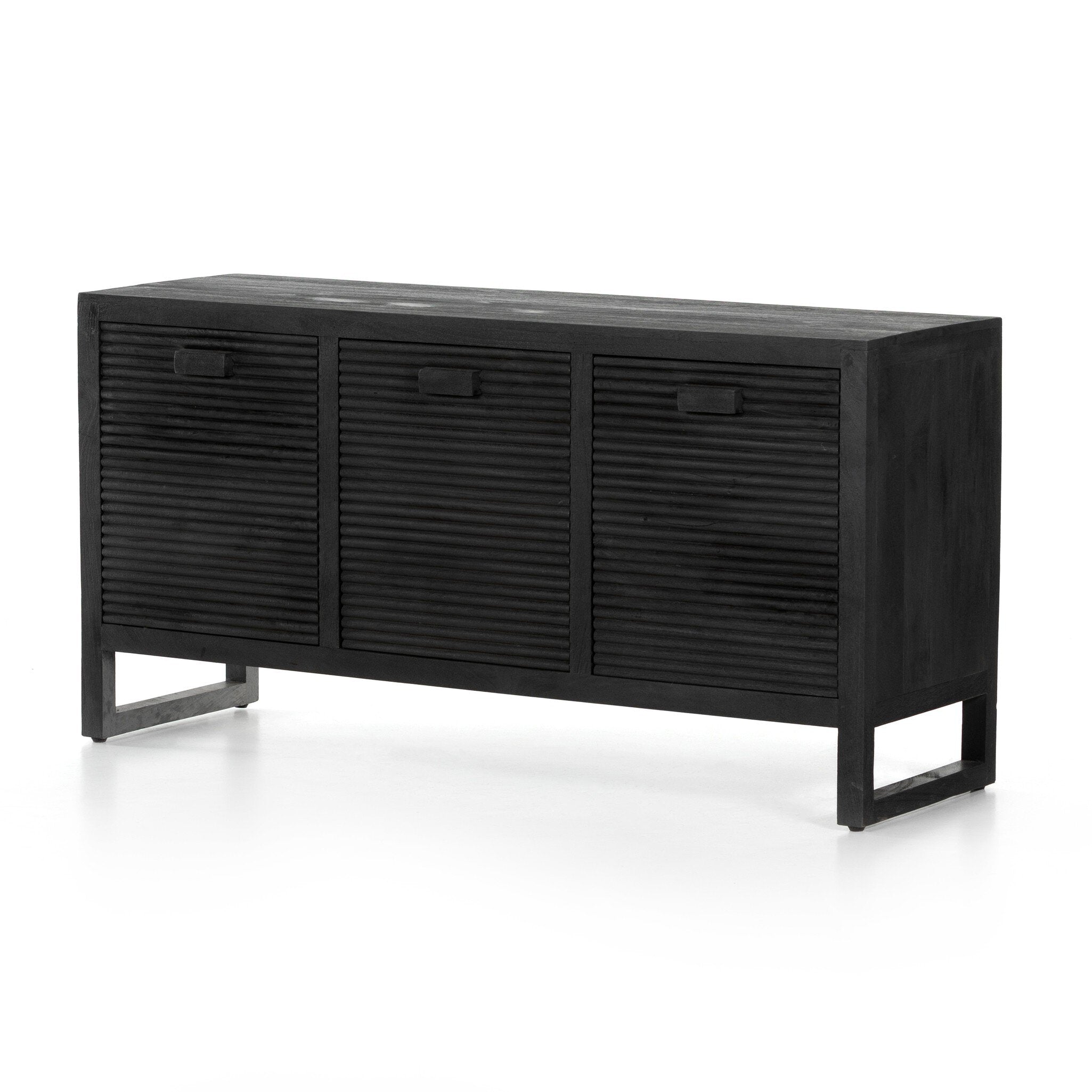 Lorne Media Console - Dark Totem Mango Solid