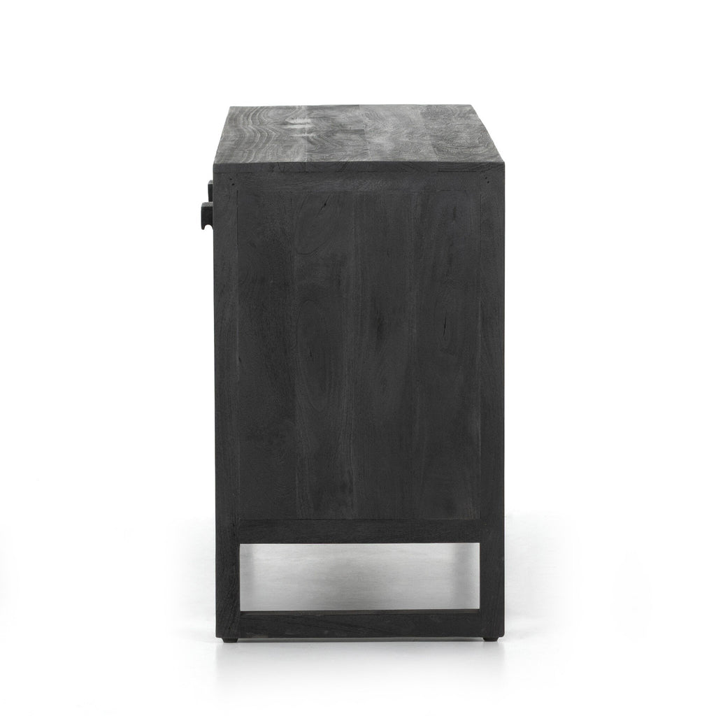 Lorne Media Console - Dark Totem Mango Solid