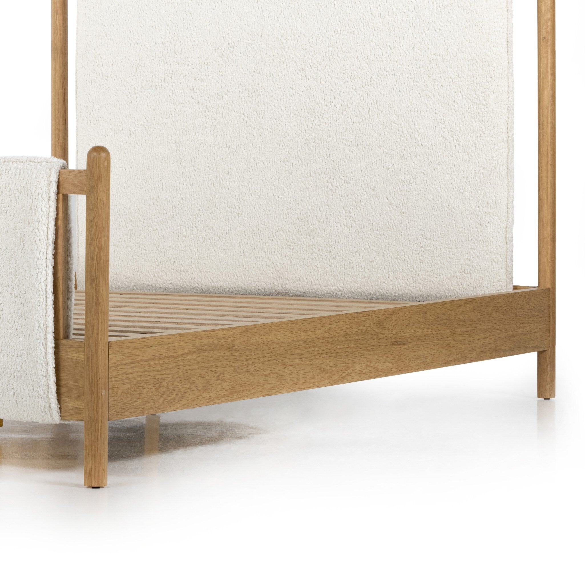 Bowen Bed - Sheepskin Natural | King