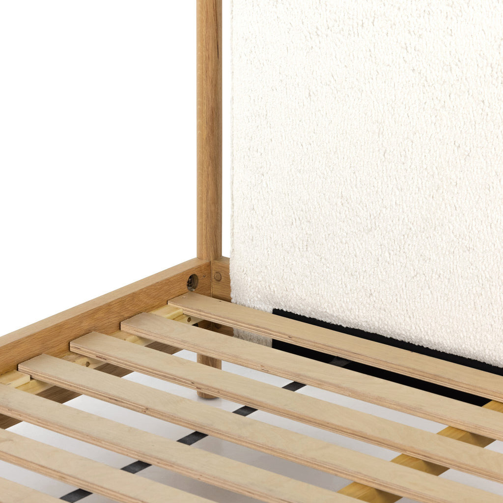 Bowen Bed - Sheepskin Natural | King