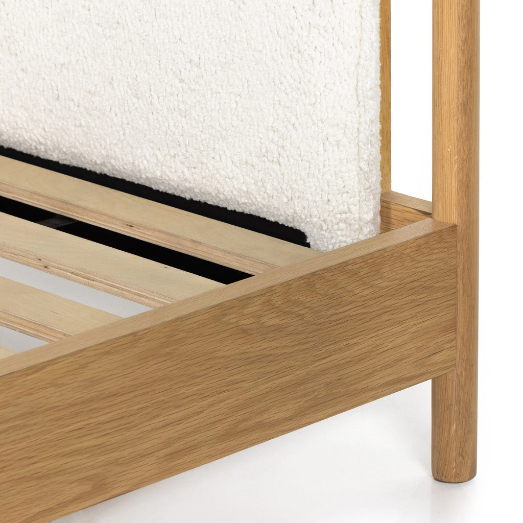 Bowen Bed - Sheepskin Natural | King