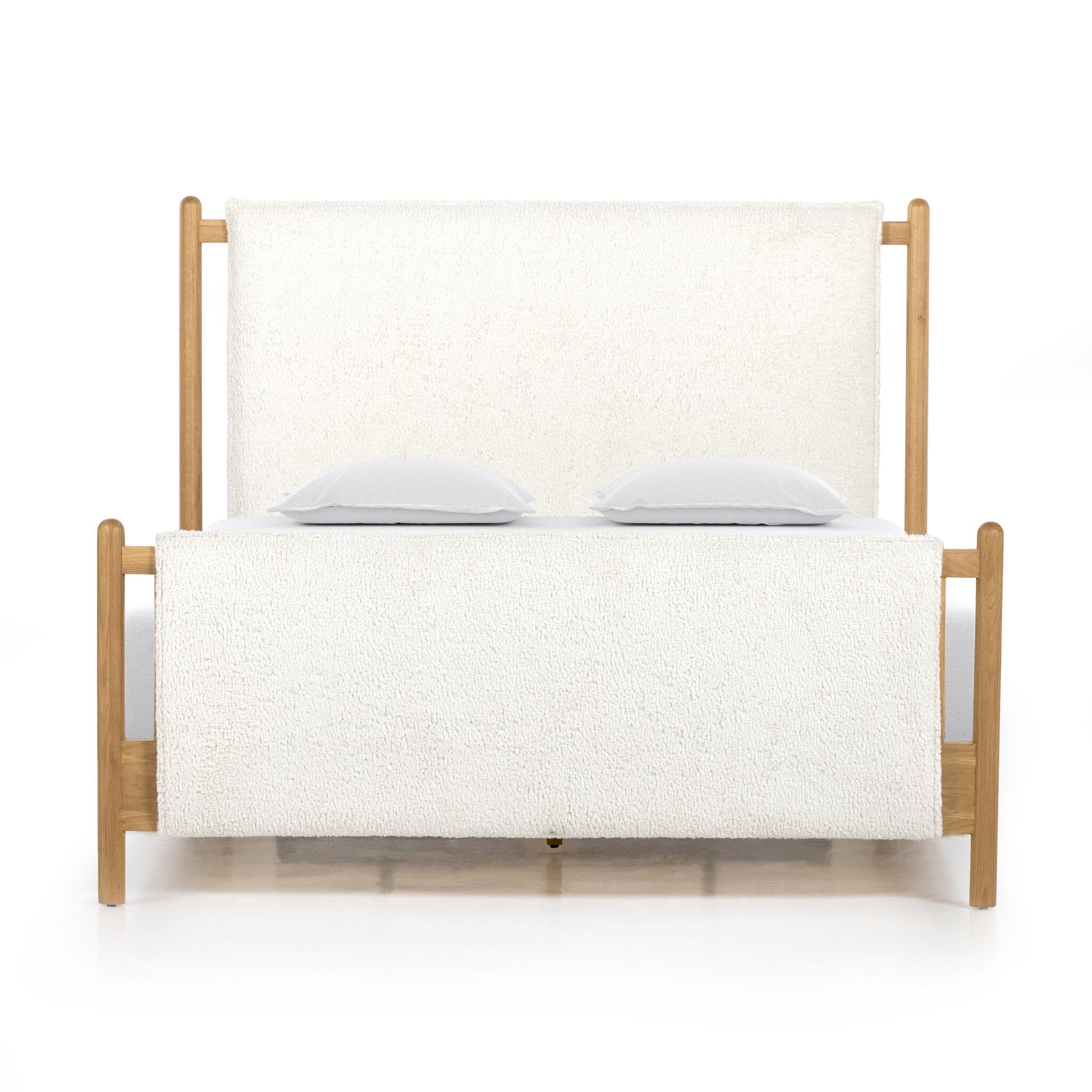 Bowen Bed - Sheepskin Natural | King
