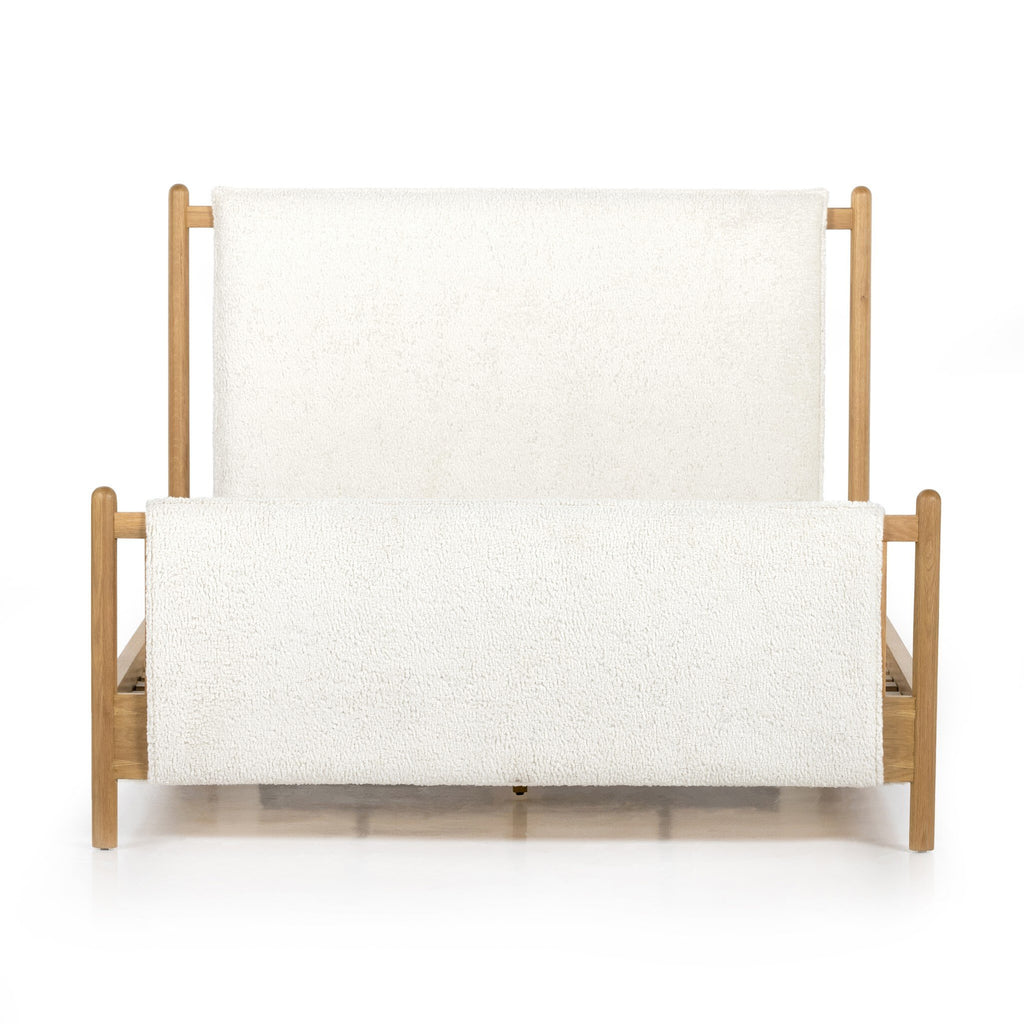 Bowen Bed - Sheepskin Natural | King