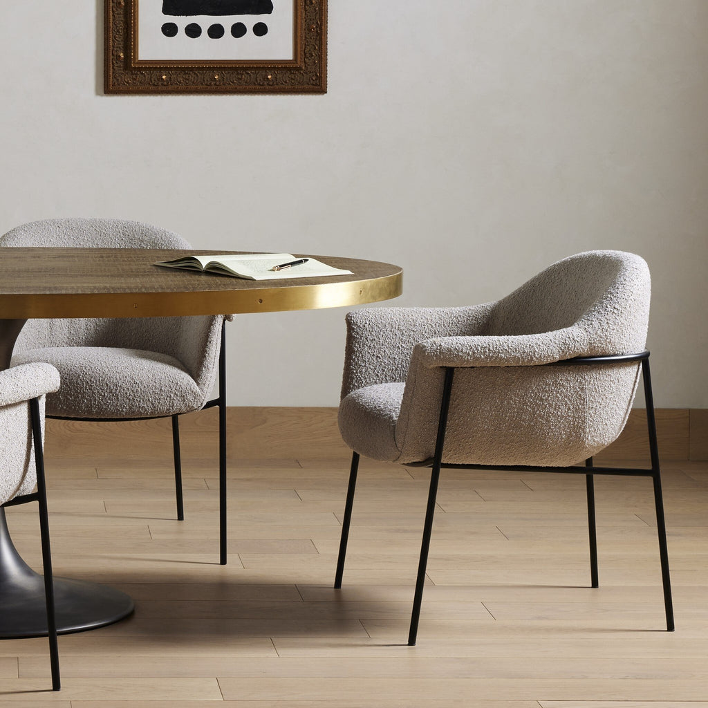 Suerte Dining Chair - Knoll Sand