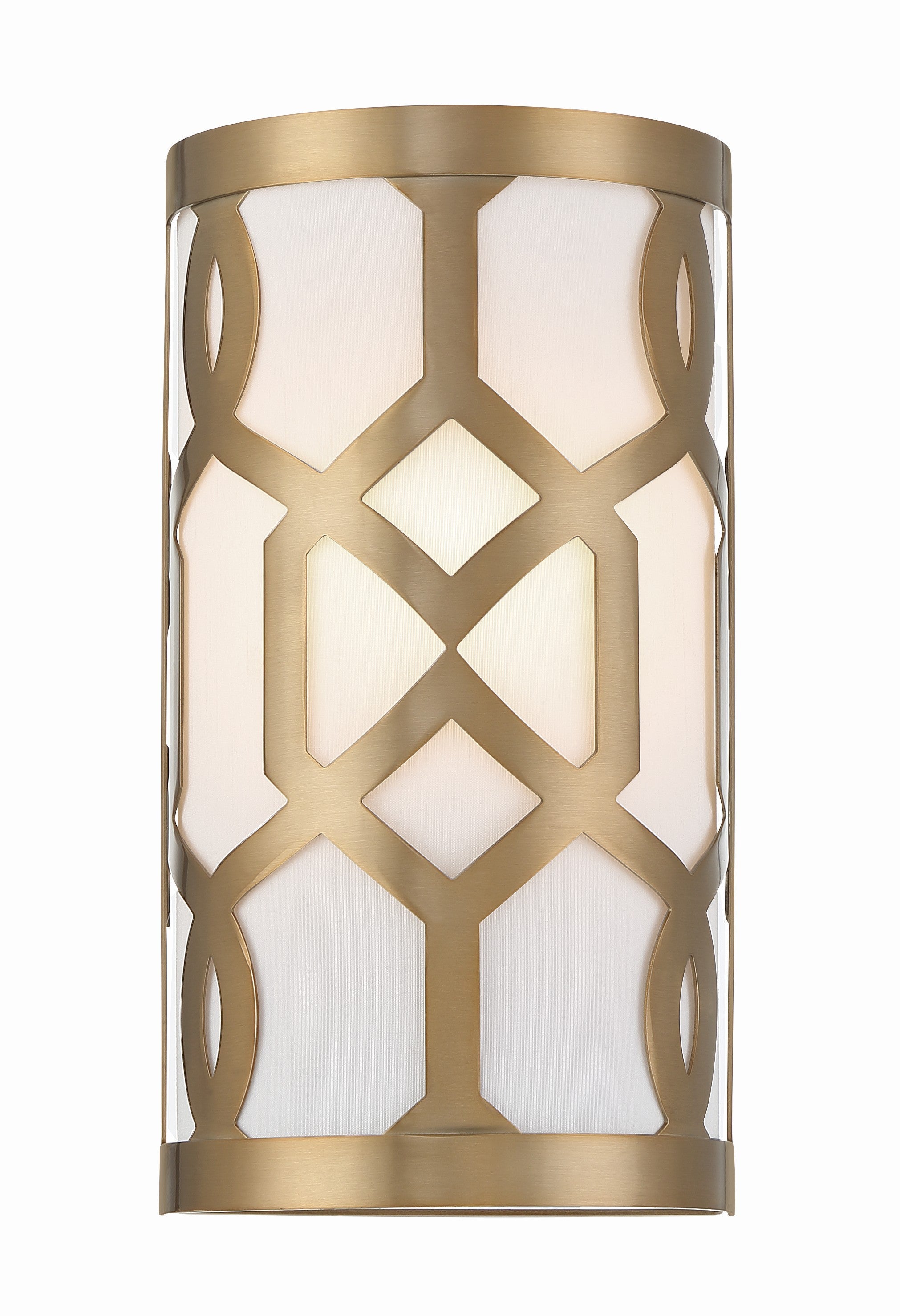 Libby Langdon Jennings 6.5'' Aged Brass Sconce