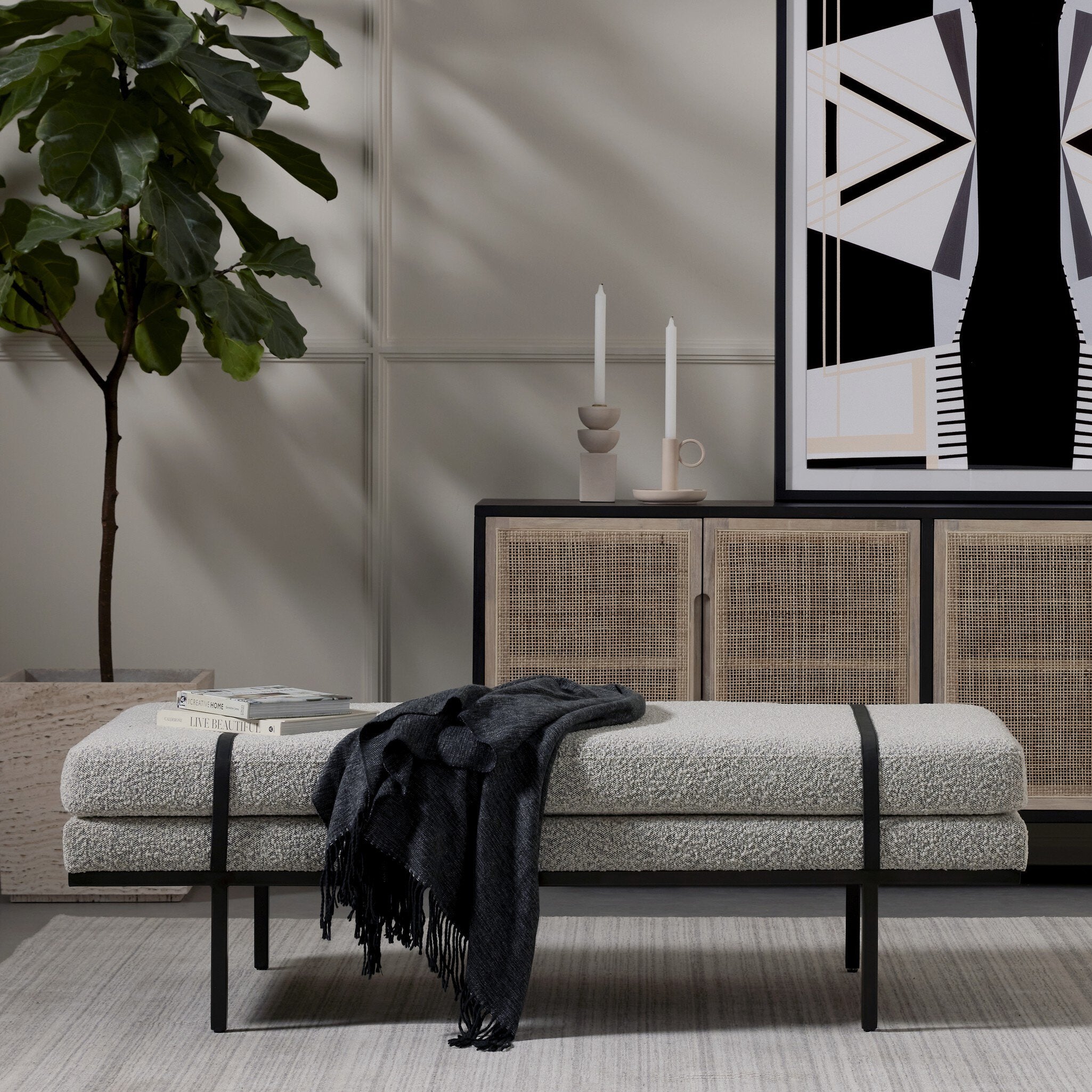 Clarita Sideboard - Black Mango