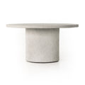 Otero Outdoor Round Dining Table - Matte Stone