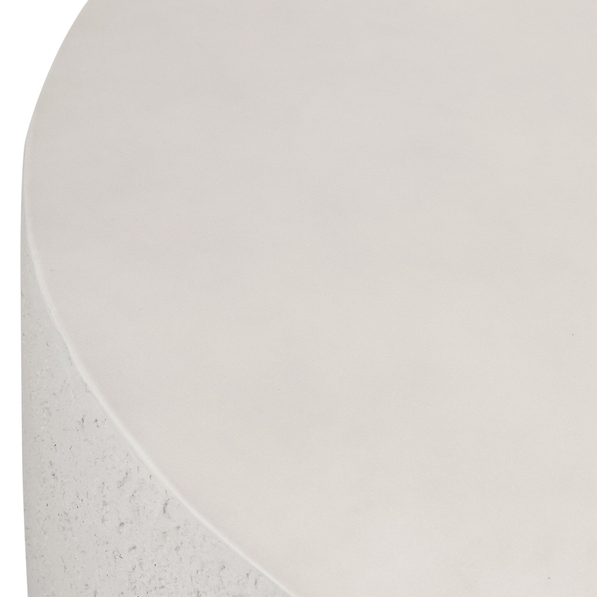 Otero Outdoor Round Coffee Table - Matte Stone