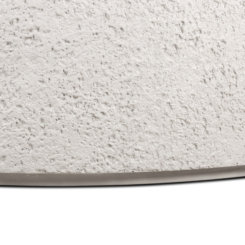 Otero Outdoor Round Coffee Table - Matte Stone