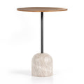 Faye Bar + Counter Table - Dark Natural Oak