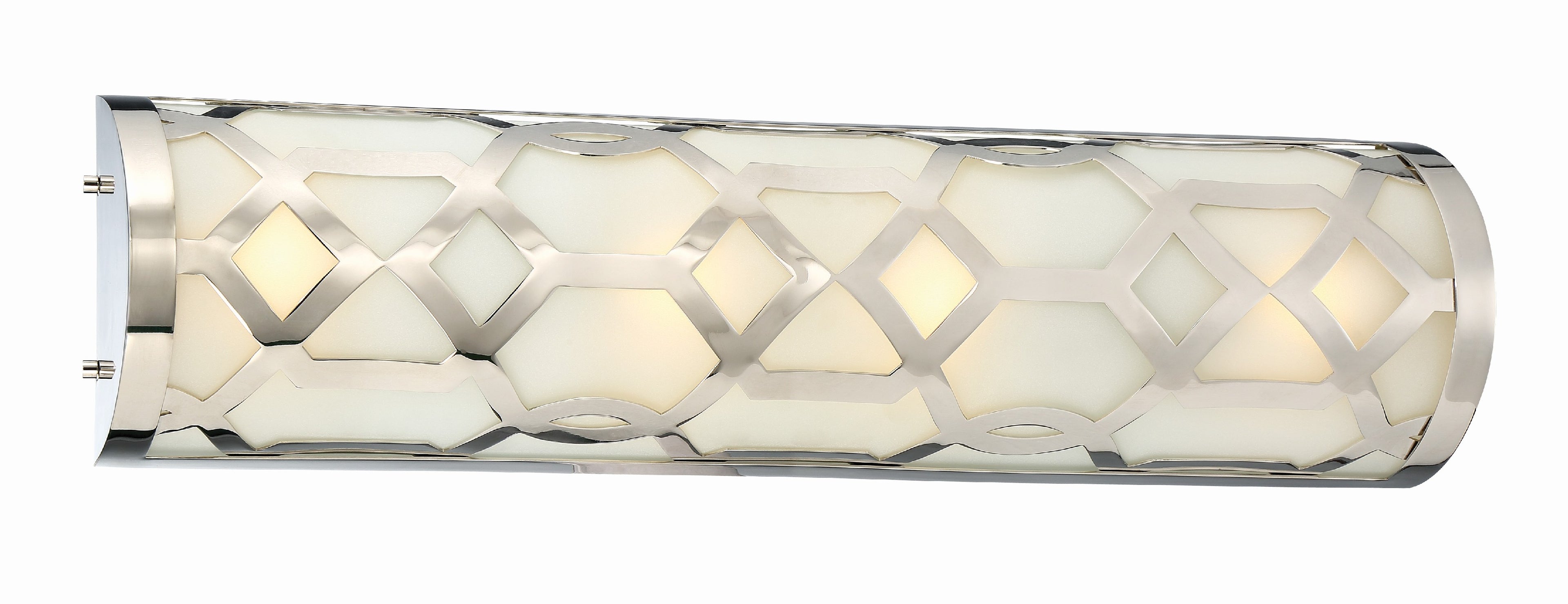 Libby Langdon Jennings 24'' Integrated LED Polished Nickel Bathroom Vanity