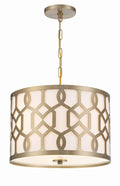 Libby Langdon Jennings 18.25'' Aged Brass Pendant