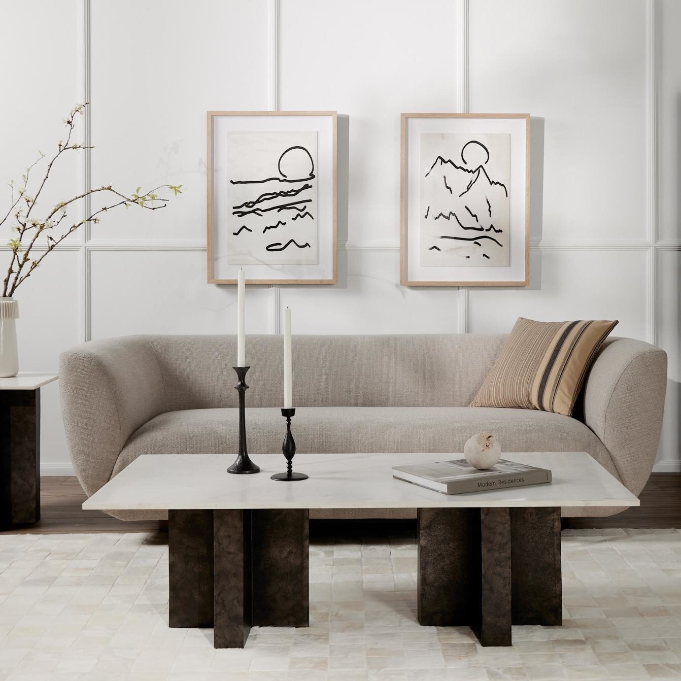 Sabine Sofa - Gibson Taupe