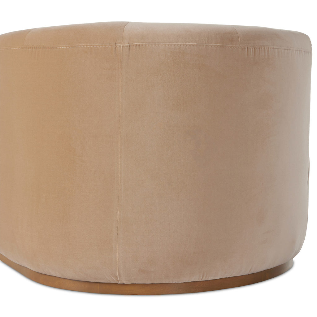 Deandra Tete A Tete Chaise - Surrey Camel