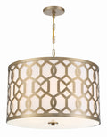 Libby Langdon Jennings 24.25'' Aged Brass Pendant