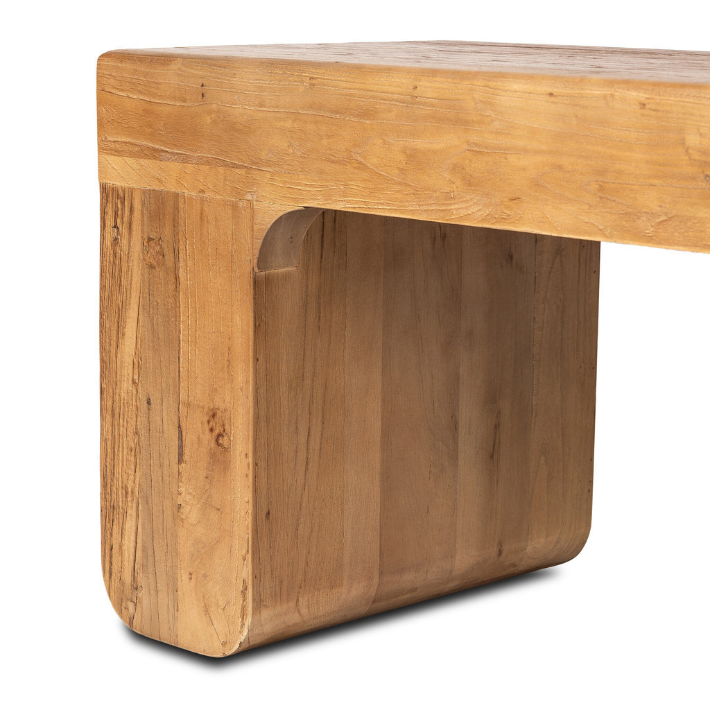 Merrick Accent Bench - Natural Elm