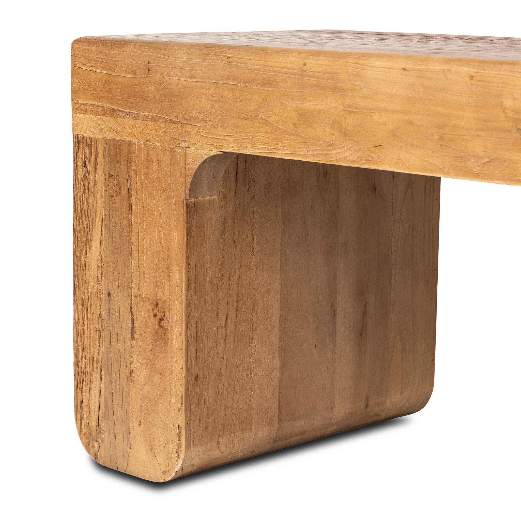 Merrick Accent Bench - Natural Elm