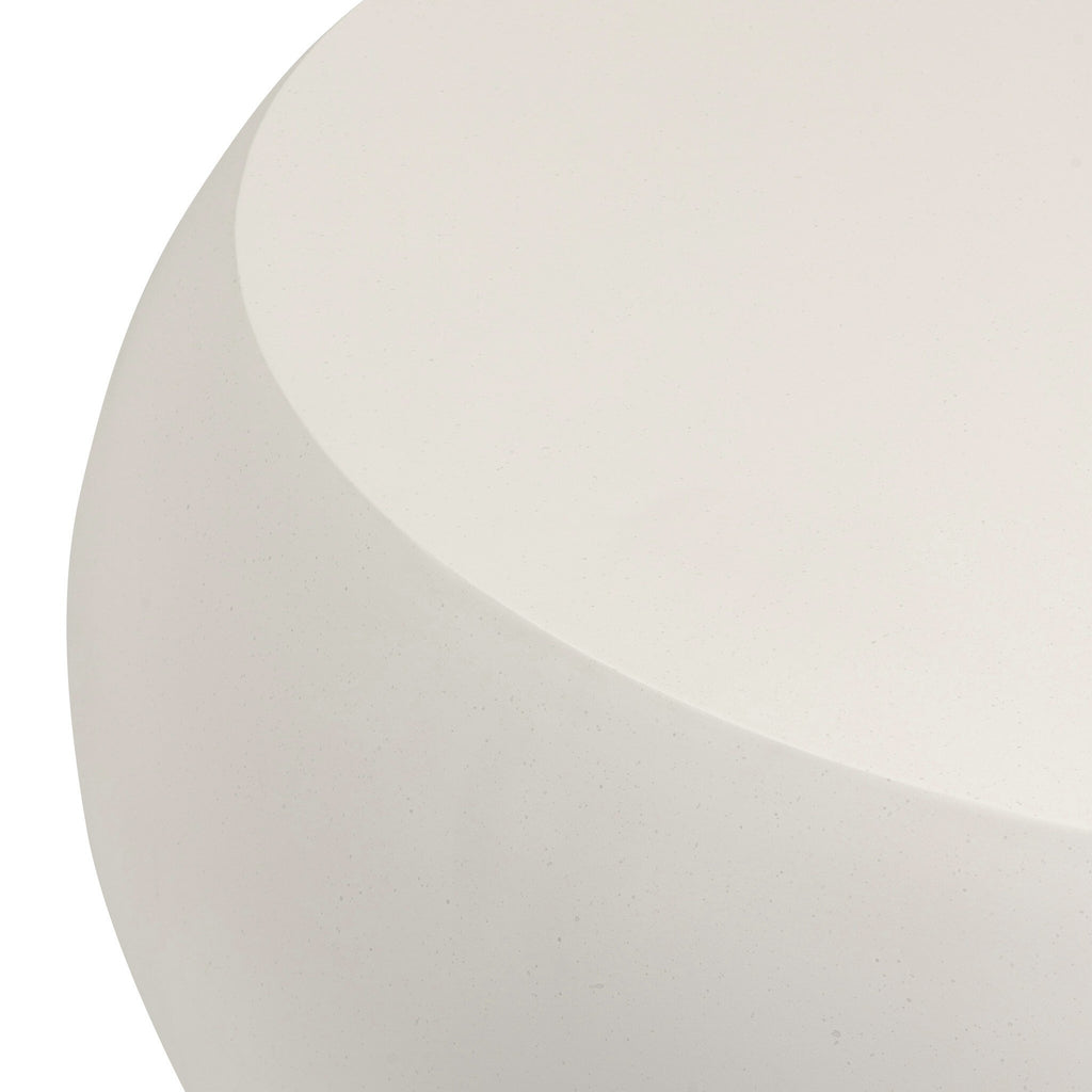 West Coffee Table - Ivory Clay
