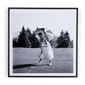 Golfing Hepburn by Getty Images - Black 2.5 Maple